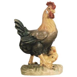 Henne mit Kuecken
