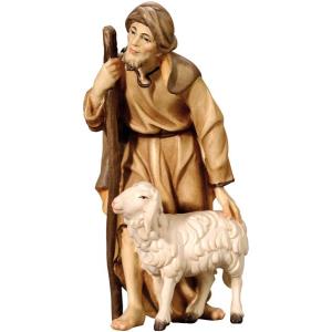 Shepherd with sheep