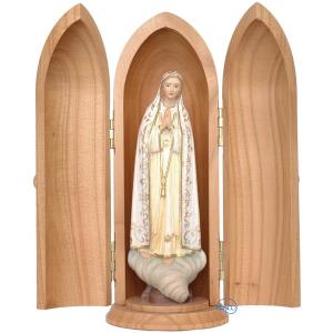 Our Lady of Fatima in niche (size Our Lady)