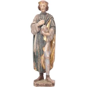 St.Damian with mortar