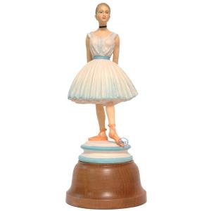 Ballerina con carillon (base girevole)