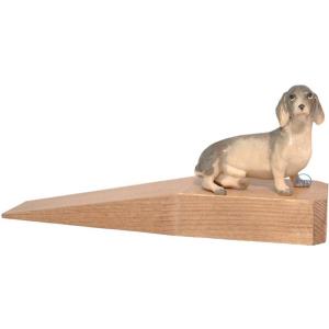 Door-stopper with dachshund