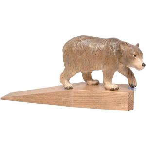 Door-stopper with bear standing