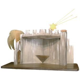 Capanna per presepe Karl 2000