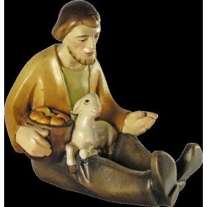 Past. seduto con agnello