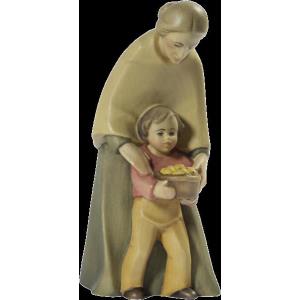 Pastorella con bimbo