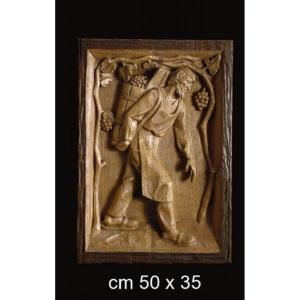Rilievo vendemmia - castagno 50x34