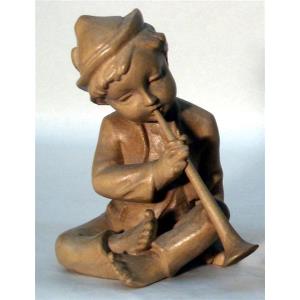 Kinderfiguren sitz., Trompete,Gitarre,Mädchen