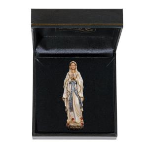 Madonna Lourdes con astuccio