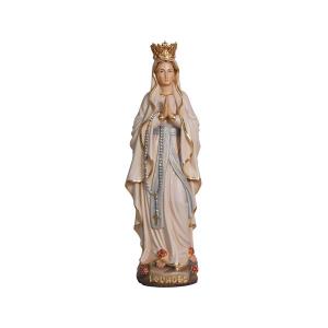 Madonna Lourdes with crown