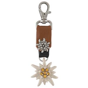 Edelweiss pendant/leather decor