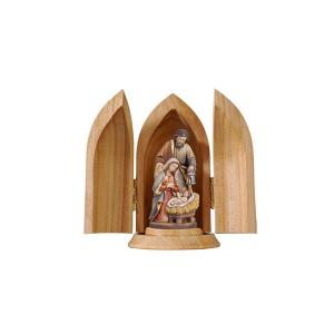 Holy Night crib in niche