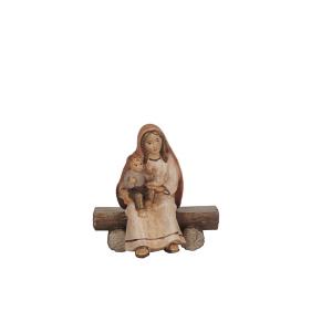 PE Donna com bambino su panca