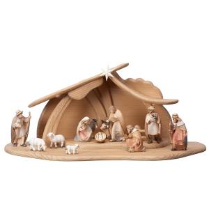 PE Nativity Set 14 pcs. - Stable Pema