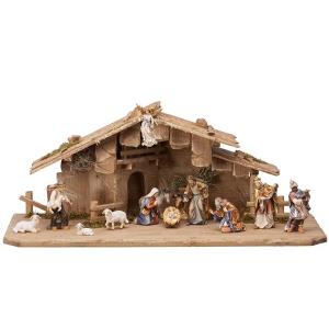 MA Nativity Set 15 pcs. - Stable Holy Night