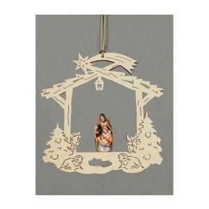 Krippestall-Blockkrippe Pema