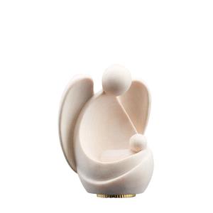 Urna angelo custode Amore seduto acero