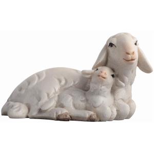 LI Sheep lying with lamb