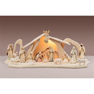 Presepe Luce SET 17 figure+Capanna Luce+illuminazione