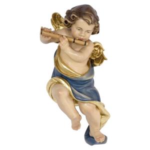 Putto musicante con flauto