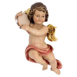 Baroque Putto with Tambourine