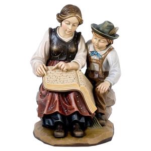 Madre insegna al bambino