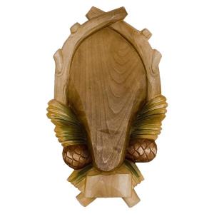 Trophy Plaque chamois small lime-wood B