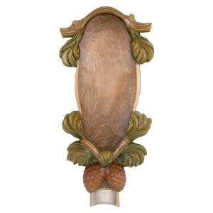 Trophy Plaque Rino small lime-wood
