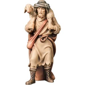 O-Pastore con pecora sulle spalle