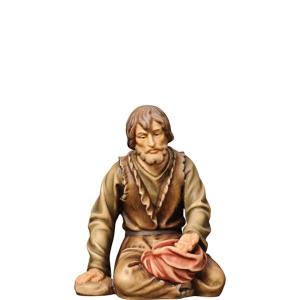 O-Pastore seduto con sacco