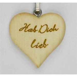 Key holder "Hab dich lieb"