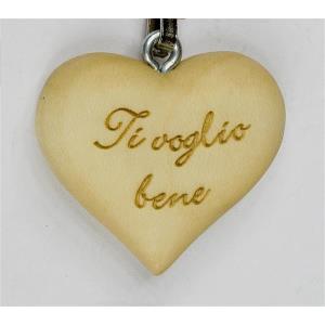 key ring "Ti voglio bene"