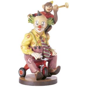 Clown with little bike