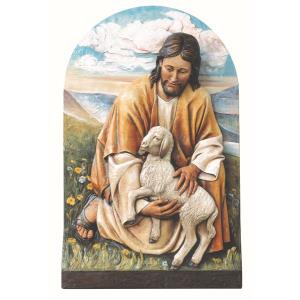 Jesus holding the lamb 100 x 63