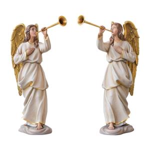 PAIR OF ANGELS with Trumpet
