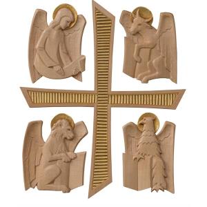 Simbols 4 evangelists with cross 20x15 x4