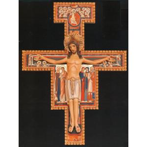 Kreuz San Damiano - Corpus romanisch gotisch mit Kreuz romanisch