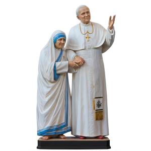 John Paul II with mother Teresa