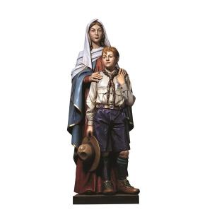Our lady with the boy scout