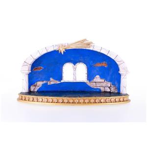 Tempio per presepe in miniatura