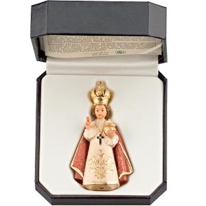 Infant Jesus of Prague with case