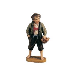 Bambino con cesta di pane