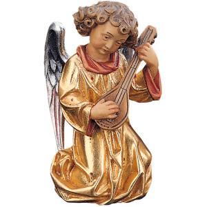 Angel with mandolin with gold dress