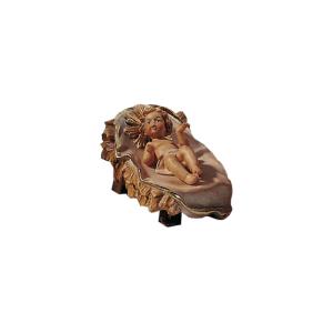 Infant Jesus with cradle - 2 pieces