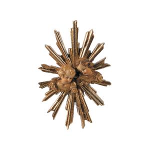 Aureola con cherubini