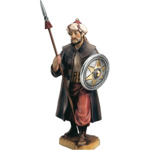 Soldato con lancia e scudo