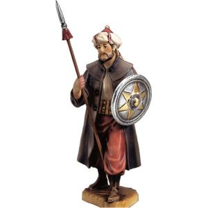 Soldato con lancia e scudo