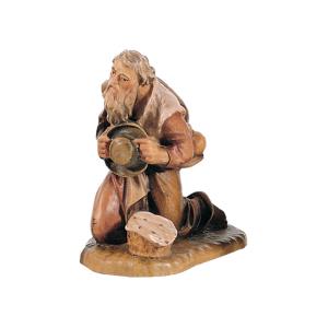 Pastore inginocchiato con cappello