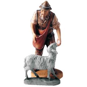 Shepherd with salt withour scheep 21203