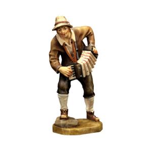 Musicista con fisarmonica